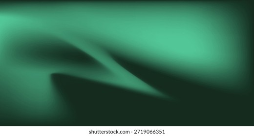 Abstrakter Hintergrund Weich-grünes Licht auf dunklem Hintergrund

