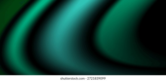 Fondo Abstractas Luz verde suave sobre fondo oscuro