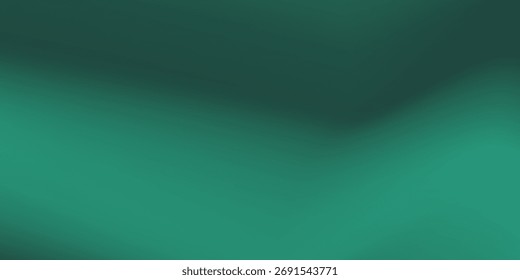 Abstrakter Hintergrund weiches Grün auf dunkelgrünem Farbverlauf-Hintergrund. Einfache Netzdarstellung.