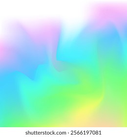 Abstract Background. Soft Holography Invitation. Shiny Glitter. Iridescent Gradient. Retro Flyer. Hippie Pop Texture. Cosmos Light. Pearlescent Texture. Green Abstract Background