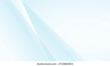 Fundo abstrato com luz suave azul e branco gradiente curvas, criando um visual minimalista e sereno com linhas fluindo, perfeito para o design moderno e cenários tranquilos