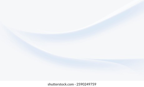 Abstract Background with Soft Light Gradient and Minimalist Design Elements