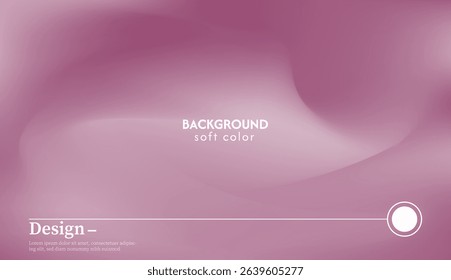 Abstract background with soft maroon wave texture. Light and dark combination. Minimalist pastel color design