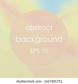 Abstract background of soft pastel colors for website. Light gradient for greeting cards. Creative button template. Vector illustration.