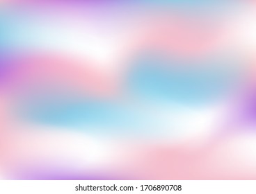 Fondo abstracto con diseño holográfico en tonos pastel