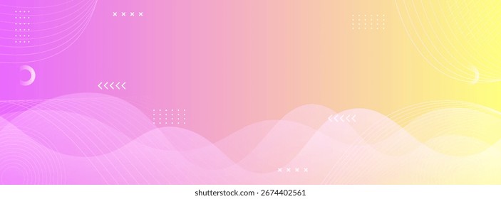 Abstrakter Hintergrund weicher Pastellverlauf mit fließenden rosa Wellen, minimal und stilvoll.