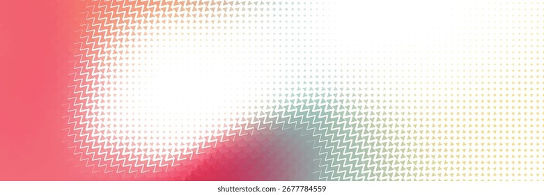 Fondo Abstractas con colores pastel degradados suaves y un sutil patrón de punto semitono que crea un efecto visual moderno y dinámico