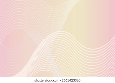 Fondo Abstractas con suaves líneas degradadas de color rosa pastel y amarillo y un sutil patrón texturizado.