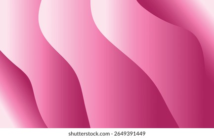 Abstract background with soft pink waves and gradient textures