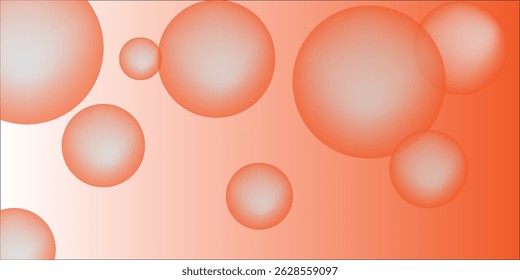 Abstract background with soft red bubbles and gradient tones, modern and minimal design, ideal for digital and print use.