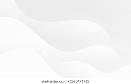 Abstract background with soft, whispering waves. 