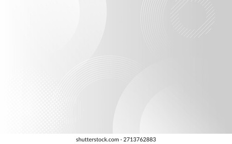 Fundo abstrato com formas de fluxo branco suave e textura gradiente sutil.