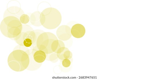 Fundo abstrato com círculo amarelo suave. 