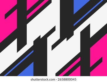 Fondo Abstractas con algunas líneas geométricas coloridas y con un área de espacio de copia