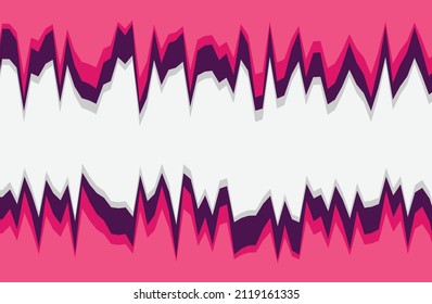 Abstract background with sound wave pattern and some copy space area