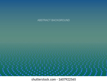 Abstract background with space of dots. Vector illustration