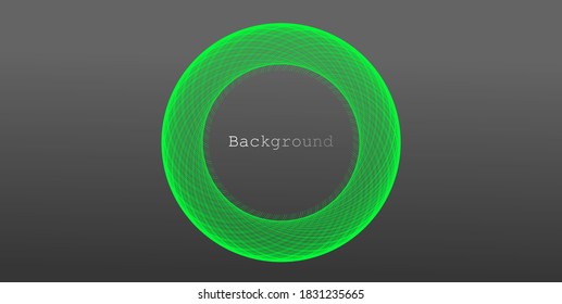 Abstract background. Space background with linear swirl.
