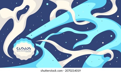 abstrakter Hintergrund außerhalb der Erde