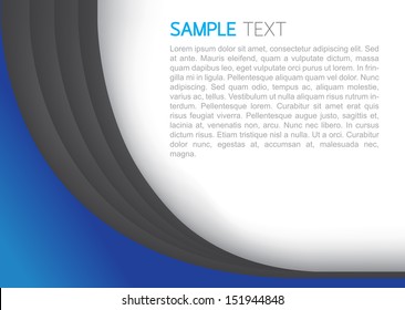 Abstract background and space for text