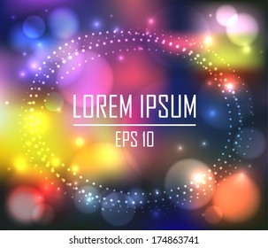 Abstract background with space for text