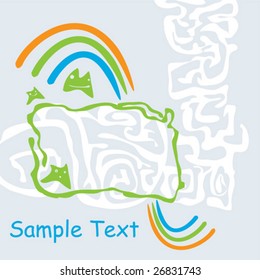 abstract background with space for text