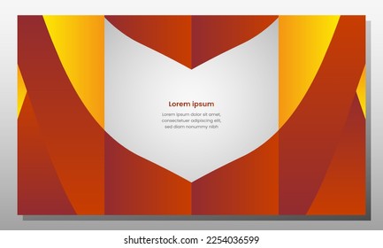 Abstract background with space for text. Fluid gradient composition. Creative illustration for poster, web, business, promotion. eps10
