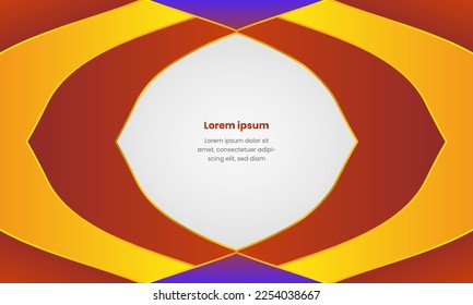 Abstract background with space for text. Fluid gradient composition. Creative illustration for poster, web, business, promotion. eps10