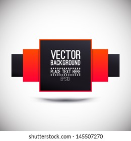 Abstract background with space for text. Speech Bubble. Text presents. Vector