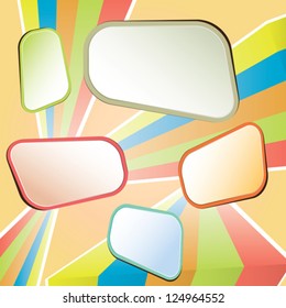 Abstract background with space for text. Vector illustration