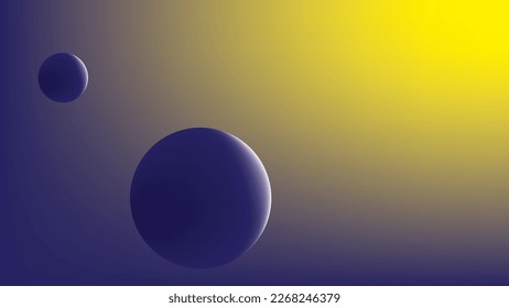 Abstract background with space view
