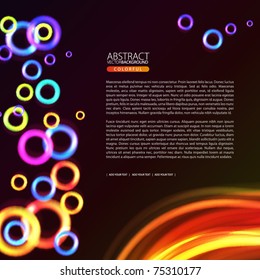 Abstract background with space for your text