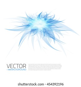Abstract background with sparkle elements. Vector illustration.