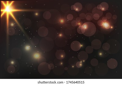
Abstract background of sparkle lights, shine of light.
bokeh blur effect . Suitable for new year parties.