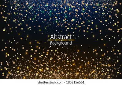 Abstract background of sparkle lights, shine of light.
bokeh blur effect . Suitable for new year parties.