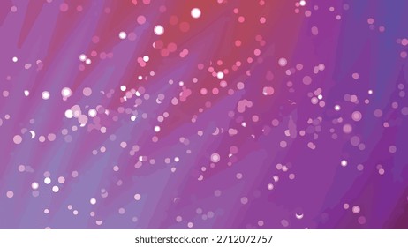 Abstract background of sparkling bokeh particles with a vibrant purple and red gradient, Abstracts Twirls Particles, Stock royalty free.