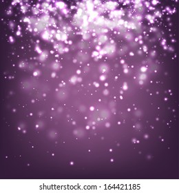 Abstract Background with Sparkling Lights