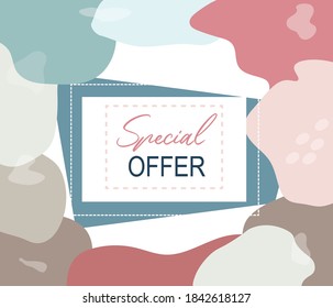 Abstrakter Hintergrund mit Sonderangebot. Black Friday Verkauf Banner.