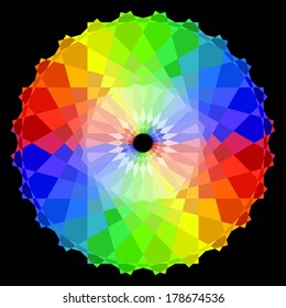 abstract background spectrum