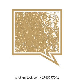 Abstract background of speech bubble for your own design