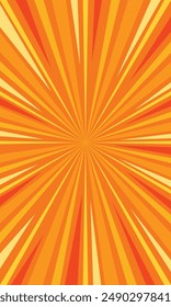 Abstract background of speed stripes radial rays