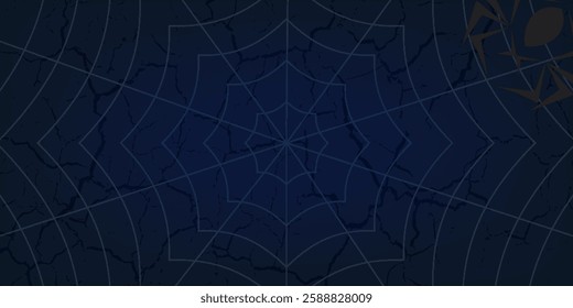 Abstract background spider net