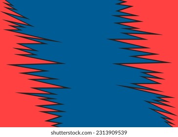 Abstract background with spike zigzag line pattern and with some copy space area