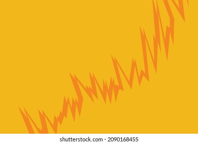 Abstract background with spikes and jagged zigzag line pattern and some copy space area 