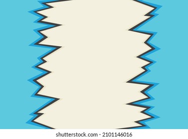 Fondo abstracto con picos y patrón de línea de zigzag amordazado y algo de espacio de copia