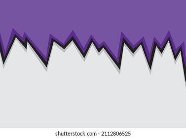 Fondo abstracto con picos y patrón de línea de zigzag amordazado y algo de área de espacio de copia