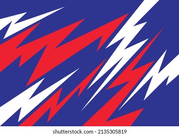 Abstract background with spikes and jagged zigzag line pattern
