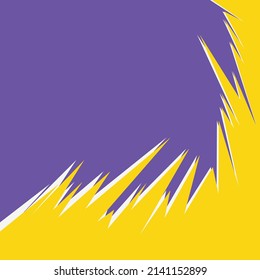 Abstract background with spikes and jagged zigzag line pattern and some copy space area