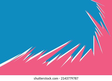 Abstract background with spikes and jagged zigzag line pattern and some copy space area