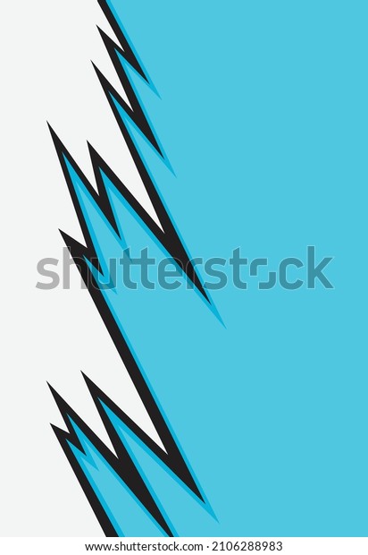Abstract background with spikes and jagged\
zigzag line pattern and some copy space\
area