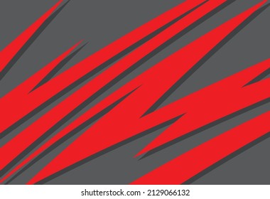 Abstract background with spikes and zigzag line pattern 